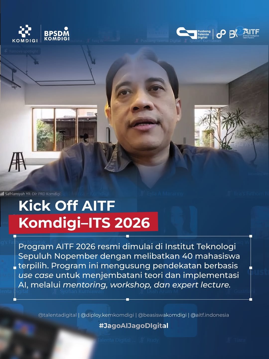 Kick Off AITF x ITS 2026